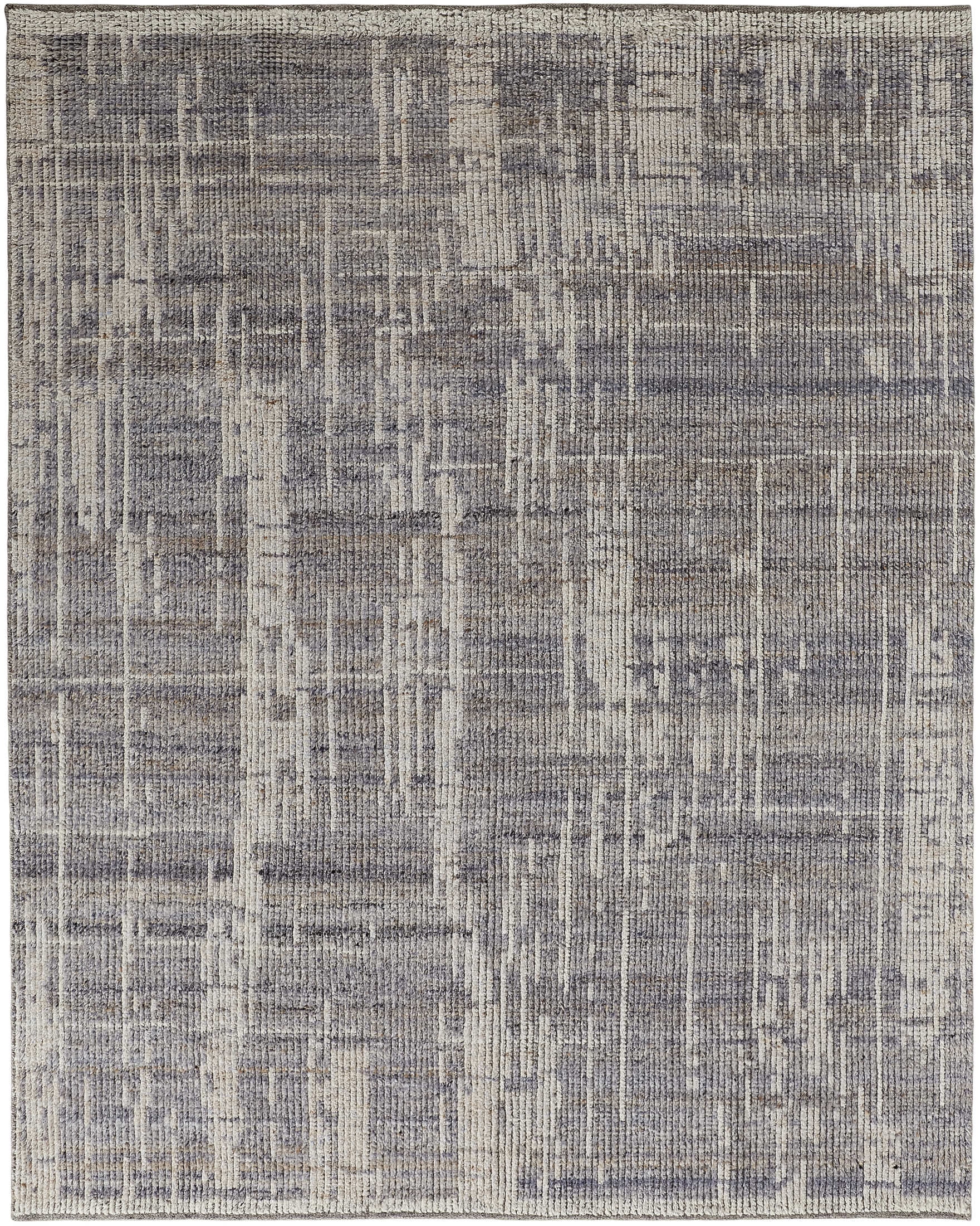 Feizy Alford Modern Abstract, Gray/Ivory/Taupe, 8'6