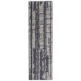 thumbnail image 1 of Feizy Altmar Modern Abstract, Blue/Gray/Taupe, 2'6" x 8' Runner Stain Resistant Kid Friendly Handmade Bohemian & Eclectic Stripes Design Carpet for Living Dining Bed Room, 1 of 8