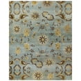 thumbnail image 1 of Feizy Amzad Transitional Floral & Botanical, Blue/Brown/Tan, 5'6" x 8'6" Area Rug Easy Care Stain Resistant Water Resistant Classic Paisley Design Carpet for Living Dining Bed Room, 1 of 2