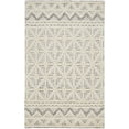 thumbnail image 1 of Feizy Anica Transitional Geometric, Ivory/Black, 9' x 12' Area Rug Easy Care Stain Resistant Moroccan Moroccan Floor Rug for Living room Bedroom, 1 of 6