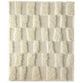 thumbnail image 1 of Feizy Ashby Transitional Geometric, Ivory, 7'9" x 9'9" Area Rug Easy Care Stain Resistant Pet & Kid Friendly Mid-Century Modern Solid Floor Rug for Living room Bedroom, 1 of 11