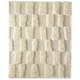 thumbnail image 1 of Feizy Ashby Transitional Geometric, Ivory, 9'6" x 13'6" Area Rug Easy Care Stain Resistant Pet & Kid Friendly Mid-Century Modern Solid Floor Rug for Living room Bedroom, 1 of 11