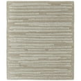thumbnail image 1 of Feizy Ashby Transitional Stripes, White/Tan, 2' x 3' Accent Rug Easy Care Stain Resistant Pet & Kid Friendly Scandinavian Solid Floor Rug for Living room Bedroom, 1 of 8