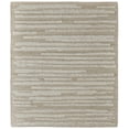 thumbnail image 1 of Feizy Ashby Transitional Stripes, White/Tan, 2' x 3' Accent Rug Easy Care Stain Resistant Pet & Kid Friendly Scandinavian Solid Floor Rug for Living room Bedroom, 1 of 8