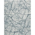 thumbnail image 1 of Feizy Atwell Transitional Abstract, Blue/Gray/Ivory, 2' x 3' Accent Rug Easy Care Fade Resistant Stain Resistant Industrial Distressed Floor Rug for Living room Bedroom, 1 of 7