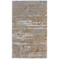 thumbnail image 1 of Feizy Aura Modern Abstract, Ivory/Gold/Gray, 3' 11" x 6' Accent Rug, Easy Care Stain Resistant Fade Resistant, Area Rug for Living Room and Bedroom, 1 of 9