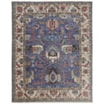 thumbnail image 1 of Feizy Beall Traditional Oriental, Blue/Red, 5'6" x 8'6" Area Rug Easy Care Fade Resistant Stain Resistant Rustic Floral & Botanical Floor Rug for Living room Bedroom, 1 of 7