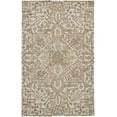 thumbnail image 1 of Feizy Belfort Transitional Medallion, Ivory/Brown, 1'6" x 1'6" Swatch Easy Care Stain Resistant Fade Resistant Vintage Damask Design Carpet for Living Dining Bed Room, 1 of 6