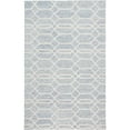thumbnail image 1 of Feizy Belfort Transitional Trellis & Lattice, Blue/Ivory, 5' x 8' Area Rug Easy Care Stain Resistant Fade Resistant Cottage Geometric Floor Rug for Living room Bedroom, 1 of 5