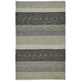 thumbnail image 1 of Feizy Berkeley Transitional Stripes, Gray/Taupe/Tan, 3'6" x 5'6" Accent Rug Eco Friendly Stain Resistant Casual Diamond Floor Rug for Living room Bedroom, 1 of 8