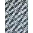thumbnail image 1 of Feizy Brixton Modern Chevron, Blue/Ivory/Gray, 10' x 13'2" Area Rug Easy Care Stain Resistant Fade Resistant Nautical & Coastal Geometric Floor Rug for Living room Bedroom, 1 of 5