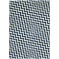 thumbnail image 1 of Feizy Brixton Modern Chevron, Blue/Ivory/Gray, 8' x 11' Area Rug Easy Care Stain Resistant Fade Resistant Nautical & Coastal Geometric Floor Rug for Living room Bedroom, 1 of 5