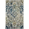 thumbnail image 1 of Feizy Brixton Modern Floral & Botanical, Ivory/Blue/Green, 10' x 13'2" Area Rug Easy Care Stain Resistant Fade Resistant Cottage Paisley Floor Rug for Living room Bedroom, 1 of 9