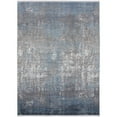 thumbnail image 1 of Feizy Cadiz Modern Abstract, Blue/Gray/Silver, 2' 2" x 3' 2" Accent Rug, Sheen, Area Rug for Living Room and Bedroom, 1 of 8