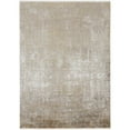 thumbnail image 1 of Feizy Cadiz Modern Abstract, Taupe/Ivory/Gold, 1'6" x 1'6" Swatch Sheen Casual Distressed Floor Rug for Living room Bedroom, 1 of 8