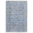 thumbnail image 1 of Feizy Caldwell Transitional Distressed, Blue/Ivory, 2' x 3' Accent Rug Handmade Sheen Bohemian & Eclectic Floor Rug for Living room Bedroom, 1 of 10