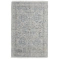 thumbnail image 1 of Feizy Caldwell Transitional Oriental, Blue/Gray/Taupe, 2' x 3' Accent Rug Handmade Sheen Vintage Distressed Floor Rug for Living room Bedroom, 1 of 9