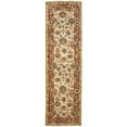 thumbnail image 1 of Feizy Carrington Traditional Oriental, Ivory/Red/Blue, 2'6" x 8' Runner Easy Care Stain Resistant Kid Friendly Vintage Bordered Floor Rug for Living room Bedroom, 1 of 7