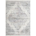 thumbnail image 1 of Feizy Cecily Transitional Medallion, Ivory/Gray/Pink, 2' x 3' Accent Rug Sheen Luxury & Glam Distressed Design Carpet for Living Dining Bed Room, 1 of 8