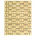 thumbnail image 1 of Feizy Cedar Hill Modern Checkered, Gold/Green, 5' x 8' Area Rug Stain Water Resistant Pet & Kid Friendly Casual Color Block Design Carpet for Living Dining Bed Room, 1 of 2