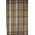 thumbnail image 1 of Feizy Crosby Transitional Plaid, Gold/Blue/White, 8' x 10' Area Rug Easy Care Fade Resistant Stain Resistant Rustic Design Carpet for Living Dining Bed Room, 1 of 8