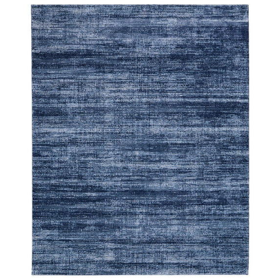 Feizy Deja Modern Solid, Blue/Silver, 1'6" x 1'6" Swatch Easy Care Stain Resistant Pet & Kid Friendly Casual Floor Rug for Living room Bedroom