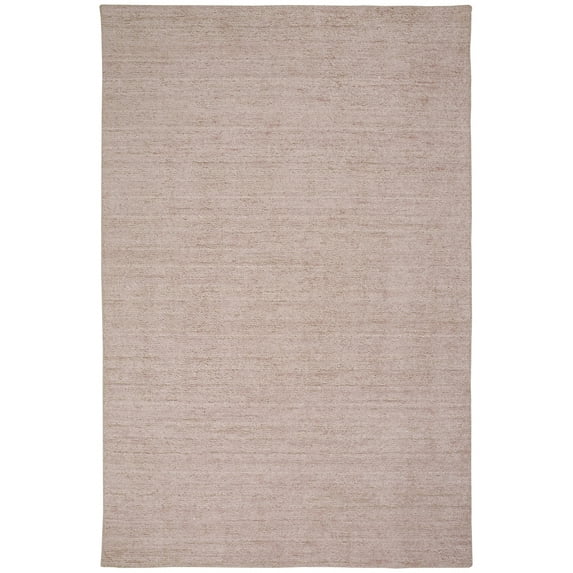 Feizy Delino Transitional Solid, Pink/Ivory, 5' x 8' Area Rug Sheen Handmade Casual Design Carpet for Living Dining Bed Room