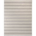 thumbnail image 1 of Feizy Duprine Transitional Stripes, Gray/Ivory, 4' x 6' Accent Rug Easy Care Fade Resistant Stain Resistant Casual Geometric Floor Rug for Living room Bedroom, 1 of 8