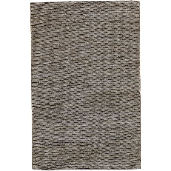 Feizy Durham Modern Solid, Gray, 8' x 10' Area Rug Handmade Reversible Casual Design Carpet for Living Dining Bed Room