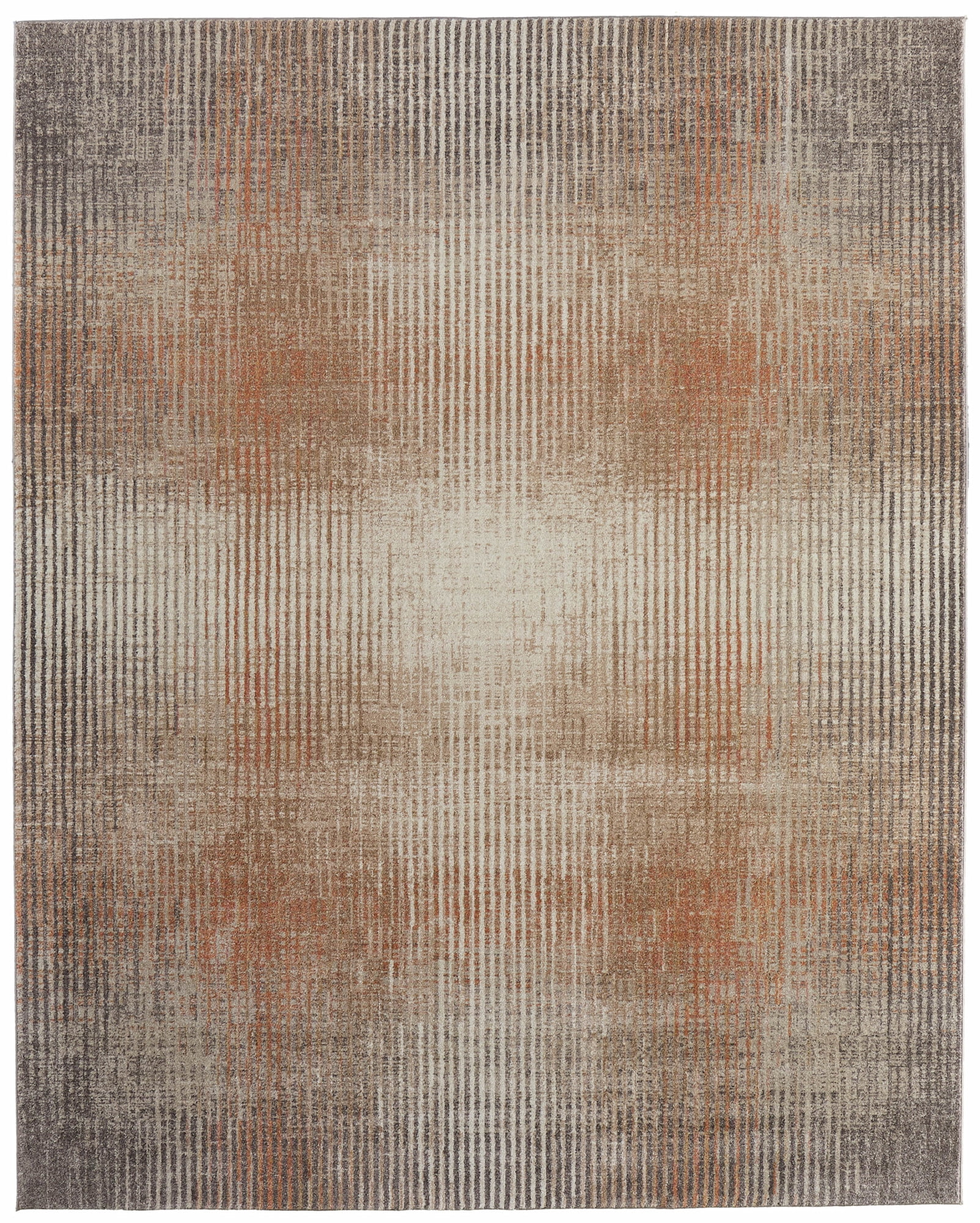Feizy EDN39QPFCRLIVYE36 Eden 6-1/4' X 9-1/4' Abstract Indoor ...