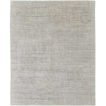 Feizy Eastfield Modern Abstract, Ivory, 2' x 3' Accent Rug Sheen Handmade Casual Distressed Design Carpet for Living Dining Bed Room