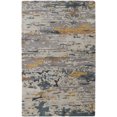 thumbnail image 1 of Feizy Everley Modern Abstract, Gray/Yellow/Blue, 10' x 14' Area Rug Easy Care Stain Resistant Pet & Kid Friendly Casual Watercolor Floor Rug for Living room Bedroom, 1 of 8