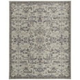 thumbnail image 1 of Feizy Fallon Traditional Oriental, Ivory/Gray, 5' x 8' Area Rug Easy Care Stain Resistant Kid Friendly Classic Floral & Botanical Floor Rug for Living room Bedroom, 1 of 7