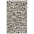 thumbnail image 1 of Feizy Fannin Transitional Geometric, Gray/Ivory/Brown, 5' x 8' Area Rug Fade Resistant Sheen Mid-Century Modern Design Carpet for Living Dining Bed Room, 1 of 4