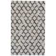 thumbnail image 1 of Feizy Fannin Transitional Geometric, Gray/Taupe/Silver, 5' x 8' Area Rug Fade Resistant Sheen Mid-Century Modern Trellis & Lattice Design Carpet for Living Dining Bed Room, 1 of 4