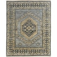 thumbnail image 1 of Feizy Fillmore Transitional Medallion, Blue/Gray, 8' x 10' Area Rug Easy Care Stain Resistant Pet & Kid Friendly Vintage Bordered Floor Rug for Living room Bedroom, 1 of 8