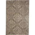 thumbnail image 1 of Feizy Fiona Transitional Ikat, Taupe/Ivory/Brown, 5' x 7'6" Area Rug Sheen Fade Resistant Bohemian & Eclectic Damask Design Carpet for Living Dining Bed Room, 1 of 7