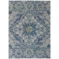 thumbnail image 1 of Feizy Foster Transitional Oriental, Blue/Green/Ivory, 7'10" x 11' Area Rug Easy Care Stain Resistant Fade Resistant Vintage Floral & Botanical Floor Rug for Living room Bedroom, 1 of 9