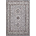 thumbnail image 1 of Feizy Francisco Transitional Medallion, Gray/Orange/Ivory, 1'6" x 1'6" Swatch Fade Stain Resistant Eco Friendly Southwestern Bordered Design Carpet for Living Dining Bed Room, 1 of 7