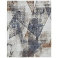thumbnail image 1 of Feizy Gilmore Modern Color Block, Blue/Ivory/Taupe, 10' x 14' Area Rug Stain Fade Resistant Pet & Kid Friendly Bohemian & Eclectic Geometric Floor Rug for Living room Bedroom, 1 of 9