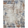 thumbnail image 1 of Feizy Gilmore Modern Distressed, Ivory/Blue/Taupe, 10' x 14' Area Rug Stain Fade Resistant Pet & Kid Friendly Casual Abstract Floor Rug for Living room Bedroom, 1 of 9
