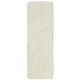 thumbnail image 1 of Feizy Home Collection 2.5' x 8' Pearl White Solid Rectangular Rug Runner, 1 of 4