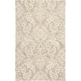 thumbnail image 1 of Feizy Home Collection 2' x 3' Beige and Ivory Floral Hand Tufted Rectangular Area Throw Rug, 1 of 4