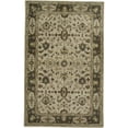 thumbnail image 1 of 8' x 11' Gray and Beige Persian Rectangular New Zealand Wool Area Throw Rug, 1 of 4