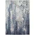 thumbnail image 1 of Feizy Indio Modern Abstract, Ivory/Blue/Black, 10' x 13'2" Area Rug Stain Fade Resistant Pet & Kid Friendly Industrial Watercolor Floor Rug for Living room Bedroom, 1 of 8