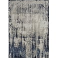 thumbnail image 1 of Feizy Indio Modern Abstract, Tan/Blue/Ivory, 10' x 13'2" Area Rug Stain Fade Resistant Pet & Kid Friendly Industrial Watercolor Design Carpet for Living Dining Bed Room, 1 of 8