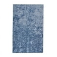thumbnail image 1 of Feizy Indochine 3'6" x 5'6" Plush Metallic Sheen Shag Area Rug in Light Blue, 1 of 2