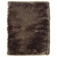 thumbnail image 1 of Feizy Indochine Modern Solid, Brown/Taupe, 8' x 8' Round Rug Sheen Fade Resistant Luxury & Glam Design Carpet for Living Dining Bed Room, 1 of 4