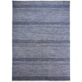 thumbnail image 1 of Feizy Janson Transitional Stripes, Blue/Gray, 11'6" x 15' Area Rug Sheen Fade Resistant Reversible Casual Solid Design Carpet for Living Dining Bed Room, 1 of 6
