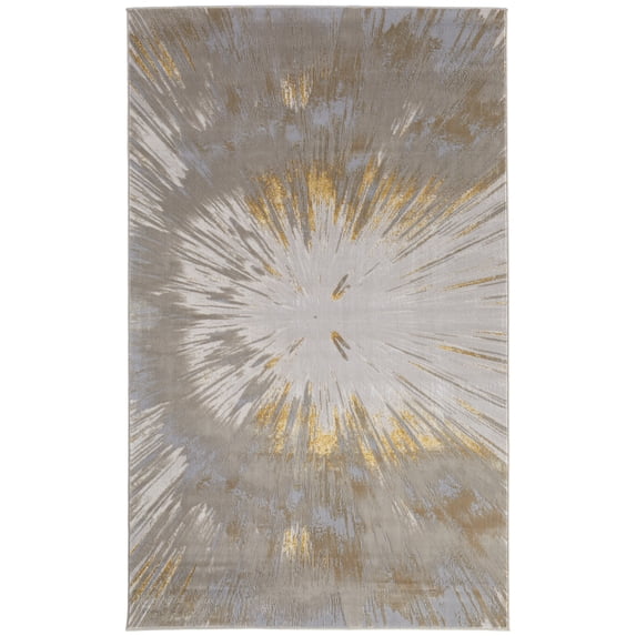 Feizy Jewel, 7'10" x 10' Area Rug Easy Care Stain Resistant Fade Resistant Floor Rug for Living room Bedroom
